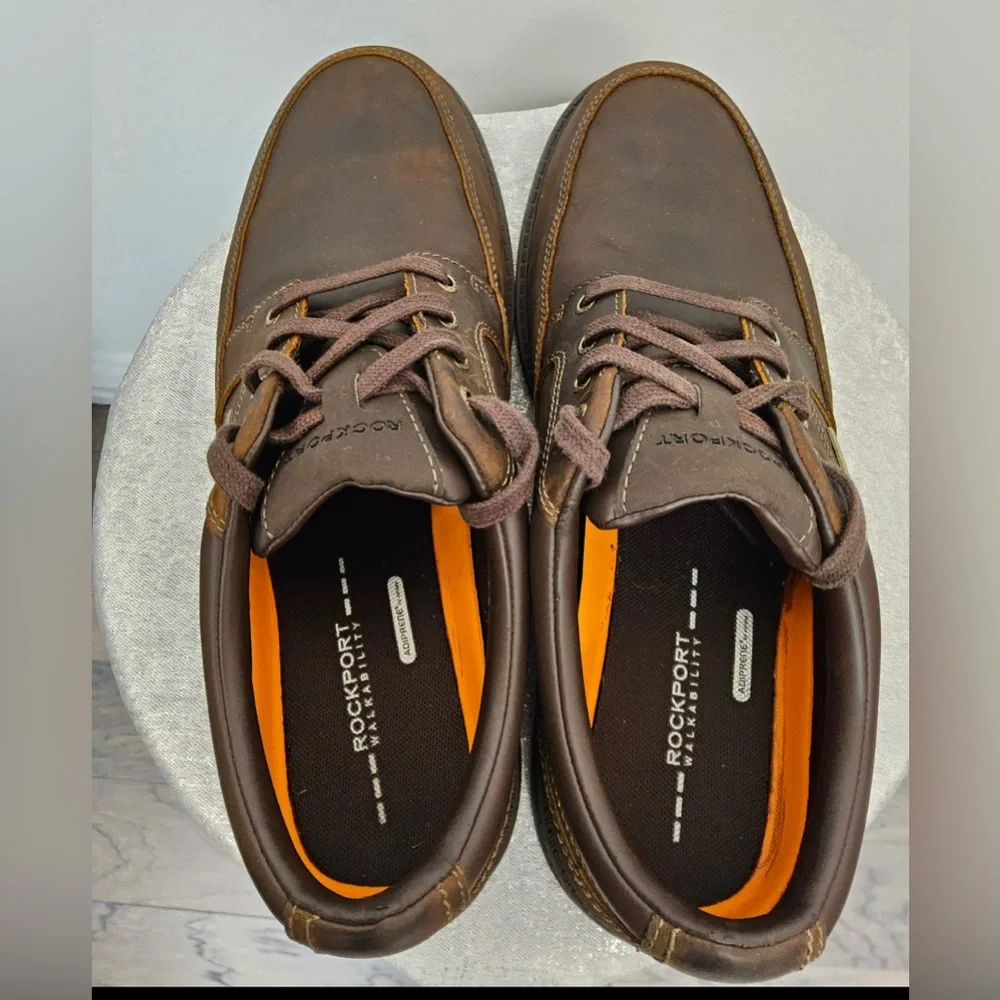 Rockport Waterproo fLeather Men’s Size 9 Shoes HydroShield(O7✨